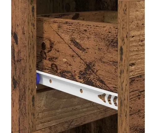 Apavu Skapis Vecs Koks 100.5X28X100 Cm Cietais Koks Vidaxl