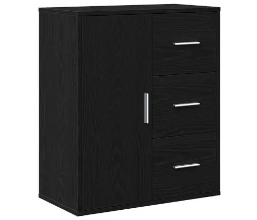 Kõide Sahtliga Must Tamm 60 X 31 X 70 Cm Tehispuit