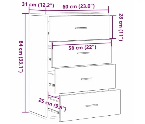 Kabalas Artisano Ąžuolo 60 X 39 X 80 Cm Apdirbta Mediena