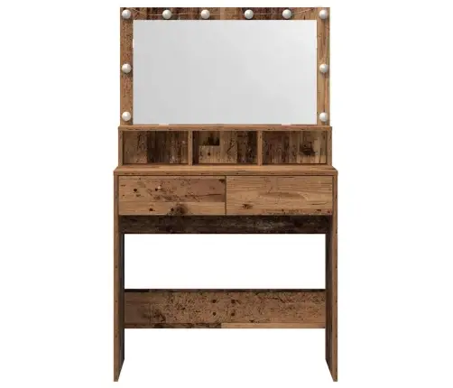 Dressing Galds Veca Koka Kokskaidu Plāksne Vidaxl