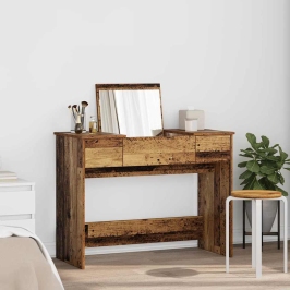 Makiažo Stalas Sena Mediena 100 X 45 X 76 Cm Apdirbta Mediena