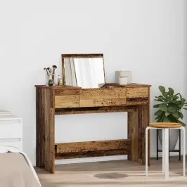 Dressing Galds Vecs Koks 100 X 45 X 76 Cm Inženierijas Koks Vidaxl