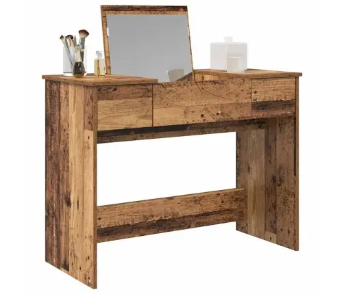 Makiažo Stalas Sena Mediena 100 X 45 X 76 Cm Apdirbta Mediena