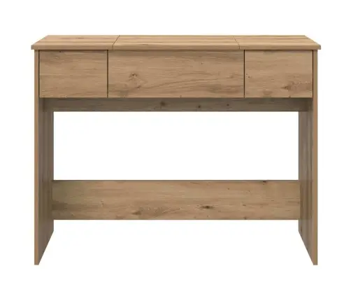 Grima Galdiņš Ar Spoguli Amatnieku Ozols 100X45X76 Cm Vidaxl