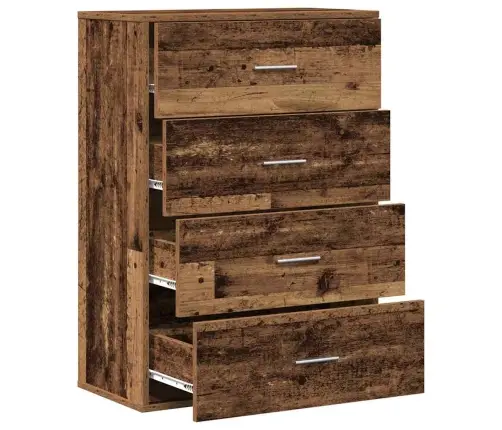 Kõide Sahtliga Vana Puit 60 X 31 X 84 Cm Tehispuit