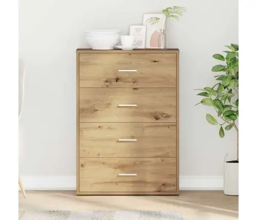 Puse Amatnieku Ozola 60 X 31 X 84 Cm Kokskaidu Plāksne Vidaxl