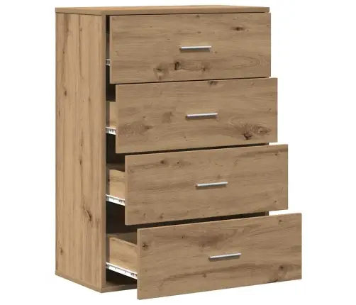 Puse Amatnieku Ozola 60 X 31 X 84 Cm Kokskaidu Plāksne Vidaxl