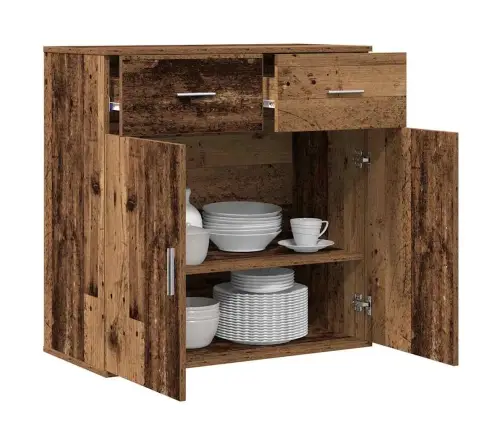 Kõide Sahtliga Vana Puit 79 X 38 X 80 Cm Tehispuit