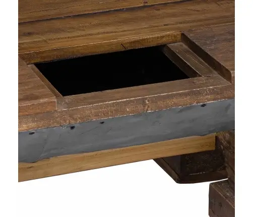 Kafijas Galdiņš Dabiska 90 X 50 X 35 Cm Koka Vidaxl