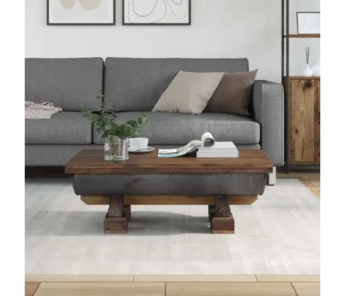 Kafijas Galdiņš Dabiska 90 X 50 X 35 Cm Koka Vidaxl