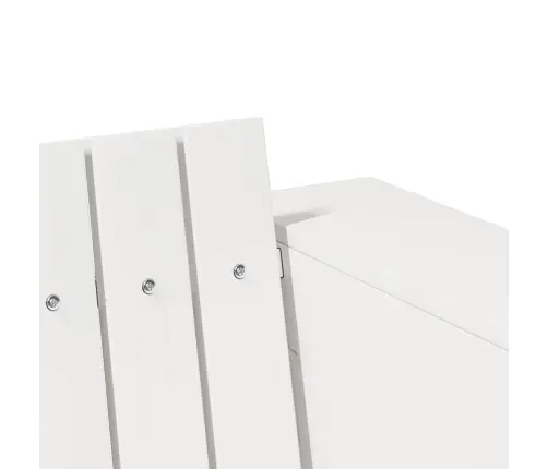 Dārza Dīvāns 3-Vietīgs Balts Koks Vidējs Izturīgs Āra Dīvāns Vidaxl