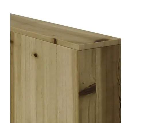 Dārza Dīvāns 3-Vietīgs 185.5X60X62 Cm, Impregnēta Priede Vidaxl