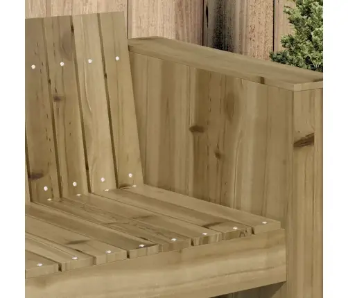 Dārza Dīvāns 3-Vietīgs 185.5X60X62 Cm, Impregnēta Priede Vidaxl