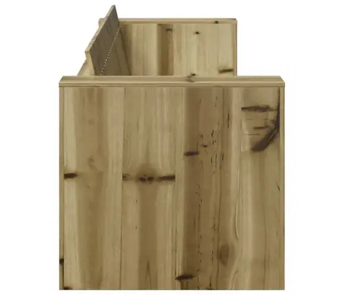 Dārza Dīvāns 3-Vietīgs 185.5X60X62 Cm, Impregnēta Priede Vidaxl