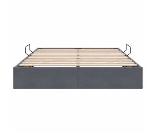 Laos Voodi Madratsiga Peaga Tumehall 140 X 190 Cm Samet