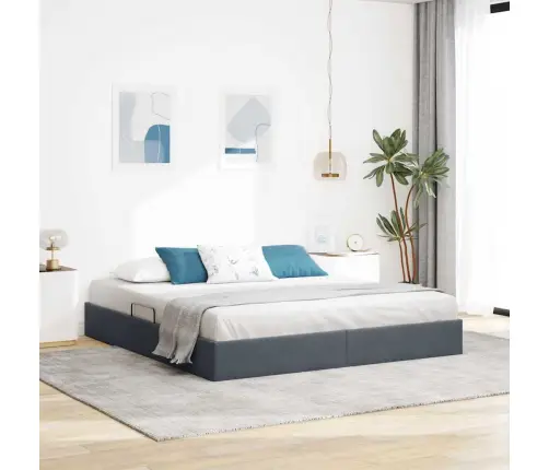 Laos Voodi Madratsiga Peaga Tumehall 180 X 200 Cm Samet