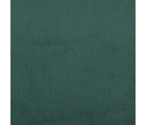 Gulta Ar Uzglabāšanas Vietu Un Matraci Tumši Zaļš 120 X 200 Cm Vidaxl