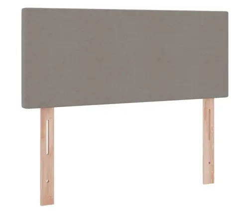 Lova Su Daiktų Laikymo Vieta Ir Čiužiniu Taupe 120 X 200 Cm