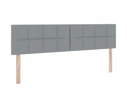 Voodi Hoiukohaga Ja Madratsiga Helehall 160 X 200 Cm Tehispuit