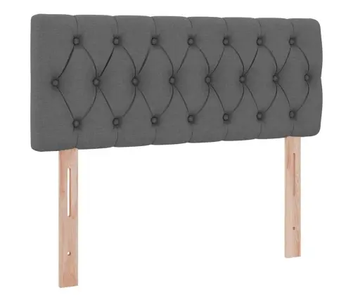 Gulta Ar Uzglabāšanas Vietu Un Matraci Ar Matraci Tumši Pelēks Vidaxl