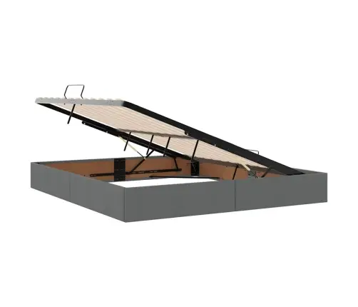 Lova Su Daiktų Laikymo Vieta Ir Čiužiniu 160 X 200 Cm