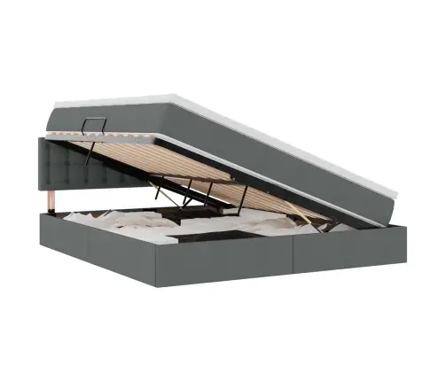 Lova Su Daiktų Laikymo Vieta Ir Čiužiniu 160 X 200 Cm