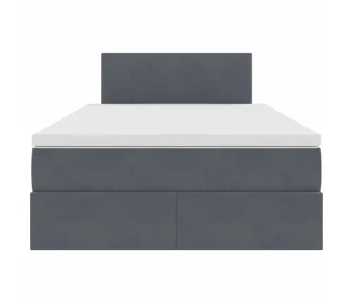 Laos Voodi Madratsiga Peaga Tumehall 120 X 200 Cm Samet