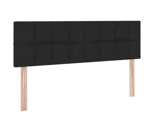 Lova Su Daiktų Laikymo Vieta Ir Led Juoda 140 X 190 Cm