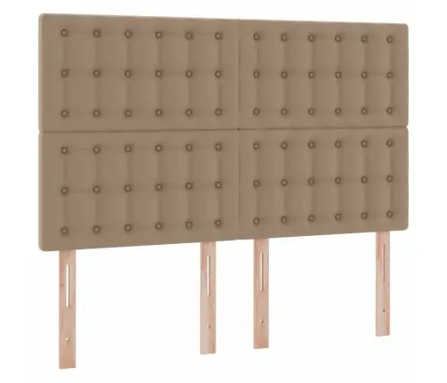 Glabāšanas Gulta Ar Matraci Kafija 140 X 200 Cm Mākslīgā Āda Vidaxl