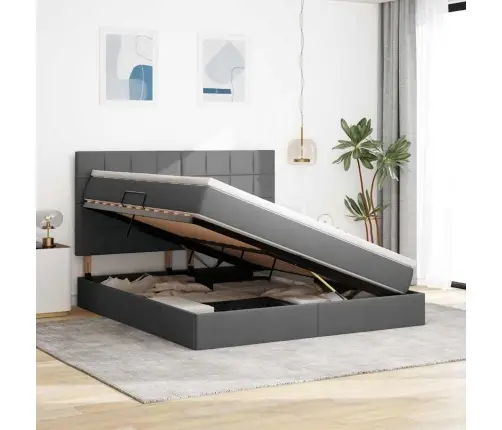 Lova Su Daiktų Laikymo Vieta Ir Čiužiniu 180 X 200 Cm