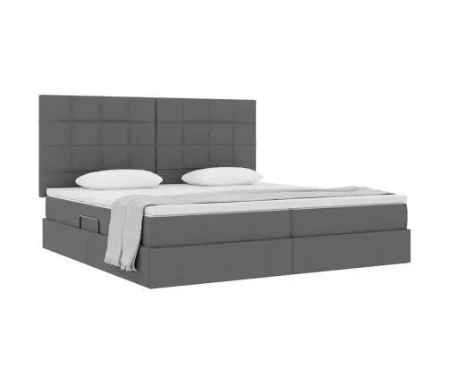 Lova Su Daiktų Laikymo Vieta Ir Čiužiniu 200 X 200 Cm