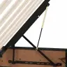Glabāšanas Gulta Ar Matraci Melna 140 X 190 Cm Mākslīgā Āda Vidaxl