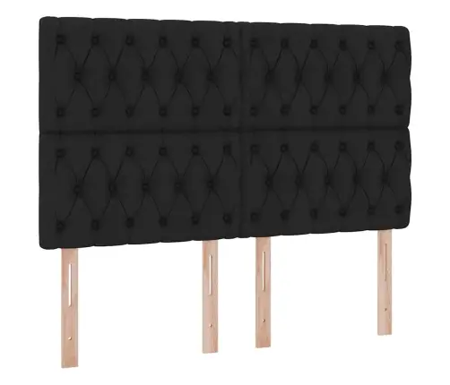 Glabāšanas Gulta Ar Matraci Melna 140 X 190 Cm Mākslīgā Āda Vidaxl