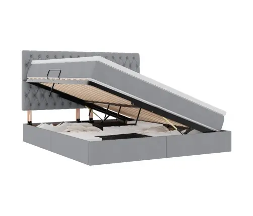 Lova Su Daiktų Laikymo Vieta Ir Čiužiniu 180 X 200 Cm