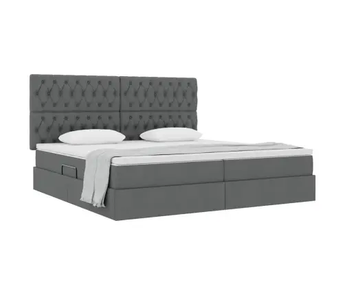 Lova Su Daiktų Laikymo Vieta Ir Čiužiniu 200 X 200 Cm