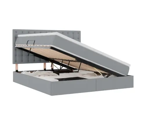 Lova Su Daiktų Laikymo Vieta Ir Čiužiniu 160 X 200 Cm