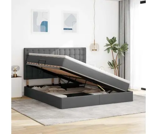 Lova Su Daiktų Laikymo Vieta Ir Čiužiniu 180 X 200 Cm