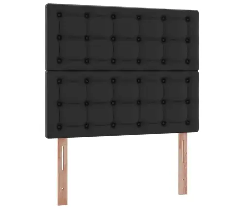 Lova Su Daiktų Laikymo Vieta Ir Led Juoda 120 X 190 Cm