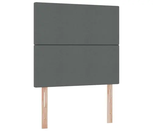 Led-Valgusega Hoiuvoodi Lediga Tumehall 90 X 190 Cm Polüester