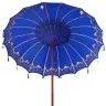 Balietiškas Skėtis Su Baze Mėlyna 215 X 215 X 260 Cm