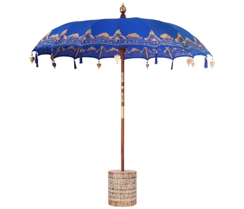 Balineesia Vihmavari Koos Alusega Sinine 215 X 215 X 260 Cm