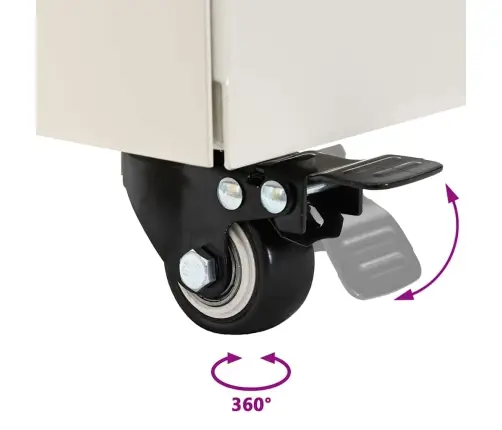 Skėčio Pagrindas Balta 45 X 45 X 45 Cm Plienas