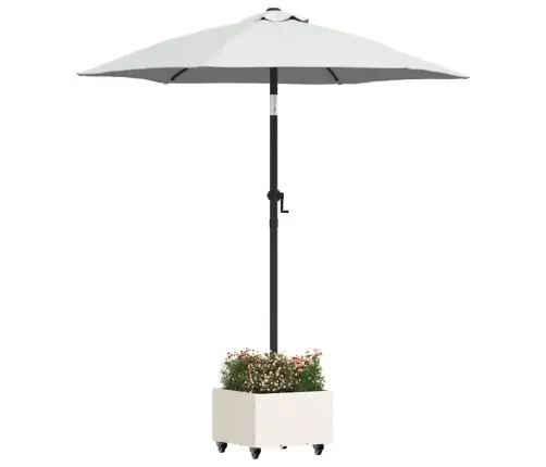 Skėčio Pagrindas Balta 45 X 45 X 45 Cm Plienas