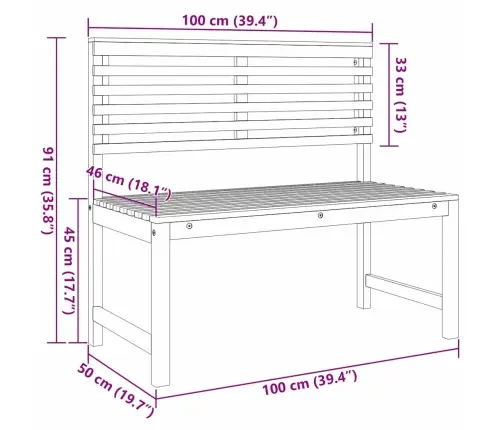 5 Gab Dārza Soliņu Komplekts No Akācijas Koka Vidaxl