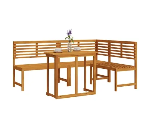 Aia Pinkide Komplekt 3 Pcs Pruun Tugev Akatsiapuu