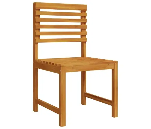 Sodo Bistro Rinkinys 6 Pcs Ruda Akacijos Medienos Masyvas