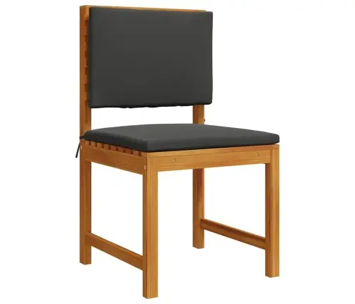 4 Daļu Dārza Ēdamistabas Komplekts Ar Spilveniem, No Cietā Akācijas Koka Vidaxl