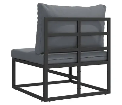 Āra Mēbeles Ar Spilvenu Ar Spilvenu Melns Un Anthracite Vidaxl Āra Mēbeles Ar Spilvenu Ar Spilvenu Melns Un Anthracite Vidaxl