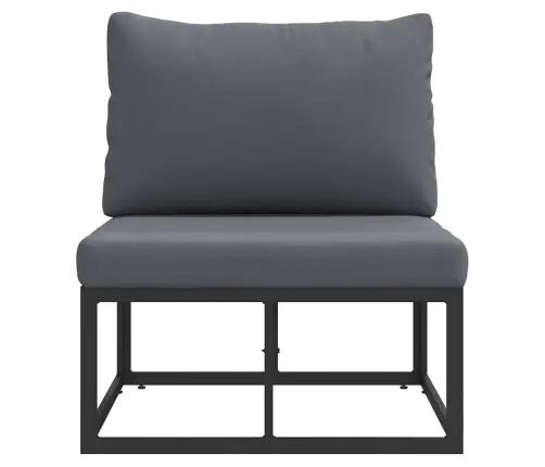 Āra Mēbeles Ar Spilvenu Ar Spilvenu Melns Un Anthracite Vidaxl Āra Mēbeles Ar Spilvenu Ar Spilvenu Melns Un Anthracite Vidaxl