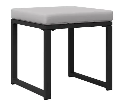 Aia Mööbel Padjaga Muu 4 Pcs Must Teras